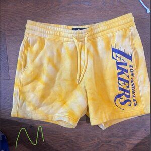 Lakers sweat shorts